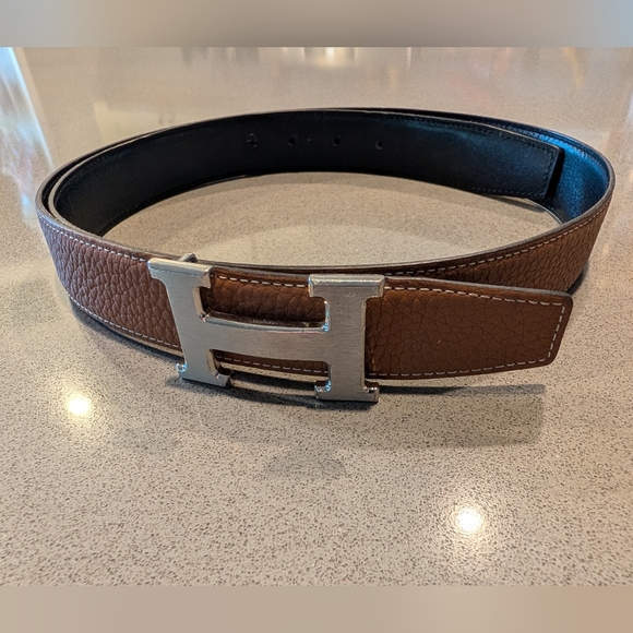 Hermès H Reversible Belt